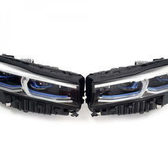 Передние фары с блоками на BMW 7 Series G11 / G12 2019-2021 года( Laser )