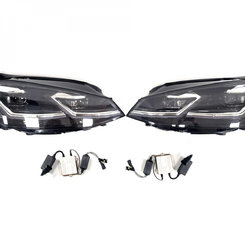 Передние фары на Volkswagen Golf 7 2012-2017 года ( Апгрейд в LCI Xenon )