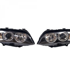 Передние фары на BMW X5 E53 2003-2006 года