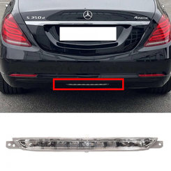 Фонарь в задний бампер на Mercedes S-Class W222 2017-2020 года