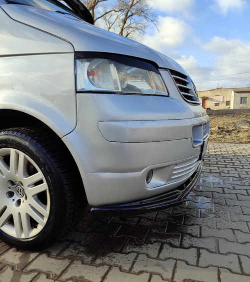 Передня лип накладка (ABS) для Volkswagen T5 Caravelle 2004-2010 років