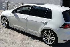 Пороги (ABS-пластик) для Volkswagen Golf 7