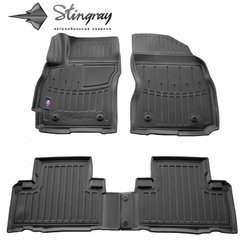 Коврики Stingray 3D (2010-2023, EU, 4 шт, полиуретан) для Mazda 5
