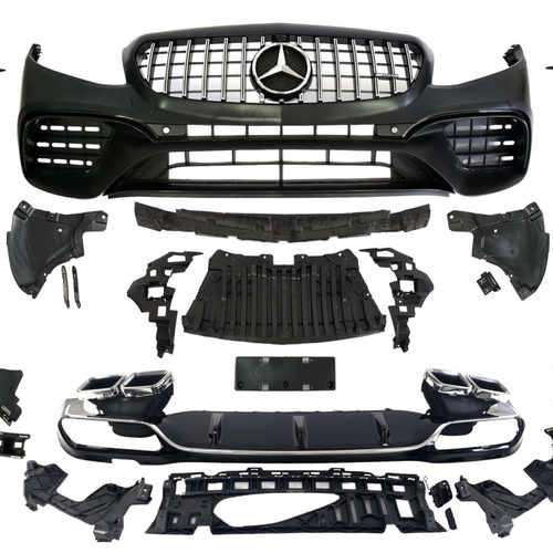 Обвіс на Mercedes E-Class W213 2016-2020 року (стиль E63 AMG)