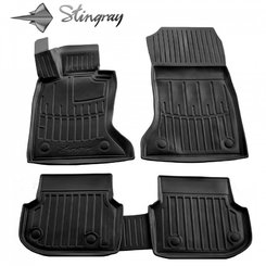 Коврики Stingray 3D (2010-2013, 5 шт, полиуретан) для BMW 5 серия F-10/11/07 2010-2016 гг.