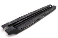 Бокові пороги Dakar V1 без LED (2 шт, метал) до Mitsubishі L200, Fiat Fullback 2015+