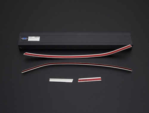 Накладка на решітку бампера (3 шт, нерж) для Volkswagen T6 2019-2024