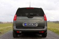 Хром планка над номером OmsaLine (нерж) для Peugeot 5008 2009-2016рр