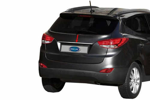 Хром планка над номером (вузька) для Hyundai IX-35 2010-2015рр.