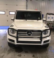 Передняя защита тип-2 (2018+) для Mercedes G сlass W463