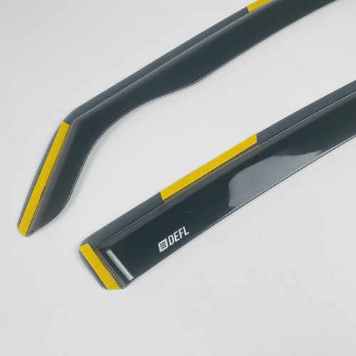 Дефлектори вікон (вітровики) для Volkswagen T5 2003-2015 (вставні, 2шт)