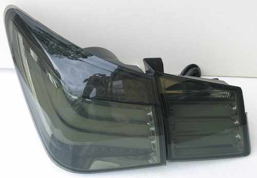 Задні ліхтарі чорні BMW Style для Chevrolet Cruze 2009-2013
