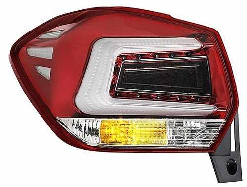 Задні ліхтарі LED червоні хром для Subaru XV / Crosstrek 2012-2016