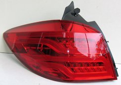 Задние фонари красные Benz Style для Chevrolet Cruze хэтчбек 5 дверей 2009-2013
