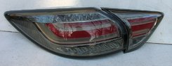 Задние фонари тюнинг LED черно-красные для Mazda CX-5 2012-2016