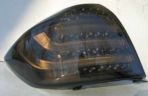 Задні ліхтарі LED чорні для Toyota Highlander 2010-2013