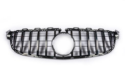Передня решітка GT (для C63), без камери для Mercedes C-сlass W205 2014-2018