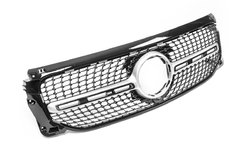 Передня решітка Diamond Silver З місцем під камеру для Mercedes GLB X247 2019↗︎ рр.
