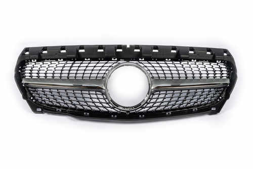 Передня решітка (Diamond Silver) для Mercedes CLA C117 2013-2016