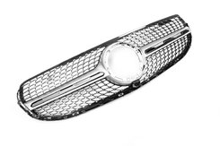 Передня решітка Diamond Silver для Mercedes GLC coupe C253 2020-2024
