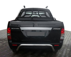 Задній захист AK006 (нерж) для SsangYong Action 2006-2024 рр