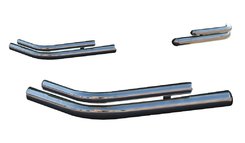 Задні подвійні куточки AK003-double (2 шт., нерж) для Ford Kuga 2008-2013 рр