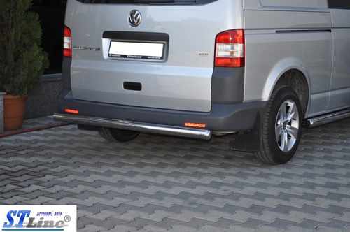 Задня дуга AK002 (нерж) для Volkswagen T5 2010-2015 рр