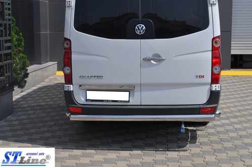 Задня дуга AK002 (нерж) для Volkswagen Crafter 2006-2017рр