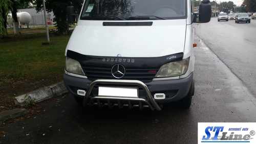 Кенгурятник WT002 (нерж.) для Mercedes Sprinter 1995-2006 