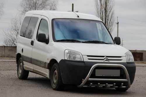 Кенгурятник WT003 нерж.) 60мм для Citroen Berlingo 1996-2008 