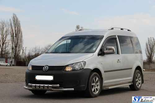 Передній вус Shark ST015 (нерж) для Volkswagen Caddy 2010-2015