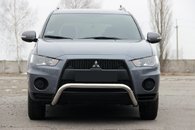Кенгурятник WT007 (нерж.) для Mitsubishi Outlander 2006-2012