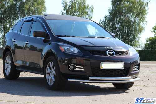 Передній захист ST014 (нерж.) для Mazda CX-7 2006-2012