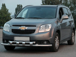 Передняя защита ST015 (нерж) для Chevrolet Orlando 2010+