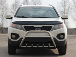 Кенгурятник WT003 (нерж.) для Kia Sorento XM 2009-2014