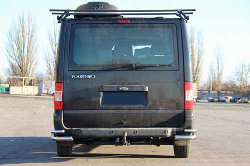 Задній захист AK002 (нерж.) для Ford Transit 2000-2014 рр