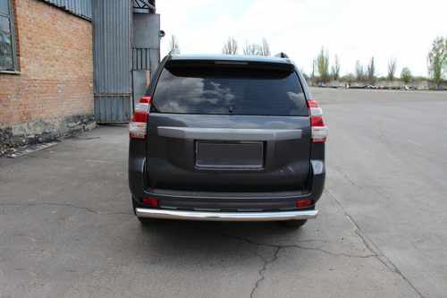 Задня дуга AK002 (нерж) для Toyota Land Cruiser Prado 150