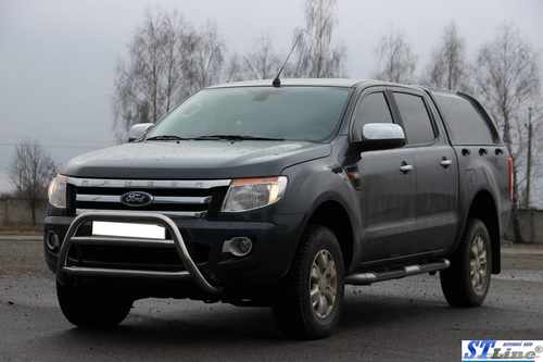 Передній захист WT022 (нерж.) для Ford Ranger 2011+ рр
