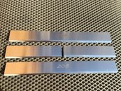 Накладки на пороги Carmos (2 шт, нерж.) для Peugeot 206