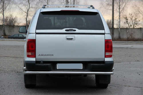 Задній захист AK005-2 (2 шт., нерж) для Volkswagen Amarok 2010-2022 рр