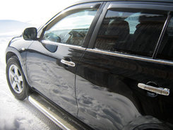 Зовнішня окантовка вікон (4 шт, нерж) для Toyota Rav 4 2006-2013 років