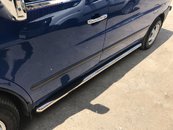 Бічні труби (2 шт., нерж.) d60 для Mercedes Vito W638 1996-2003 років