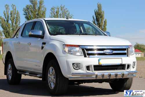 Передній захист ST016 (нерж.) для Ford Ranger 2011+ рр