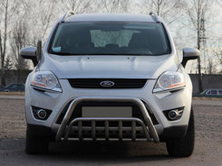 Кенгурятник WT002 (нерж.) для Ford Kuga 2008-2013 