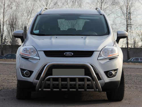 Кенгурятник WT002 (нерж.) для Ford Kuga 2008-2013 