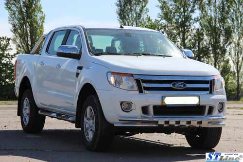 Передній захист ST016 (нерж.) для Ford Ranger 2011+ рр