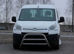 Кенгурятник WT022 (нерж.) для Peugeot Partner Tepee 2008-2018рр