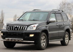 Передня дуга ST015 (нерж.) для Toyota Land Cruiser Prado 120