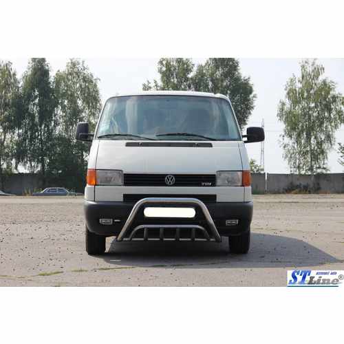 Кенгурятник WT002 (нерж) для Volkswagen T4