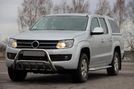 Кенгурятник WT002 (нерж) для Volkswagen Amarok 2010-2022 